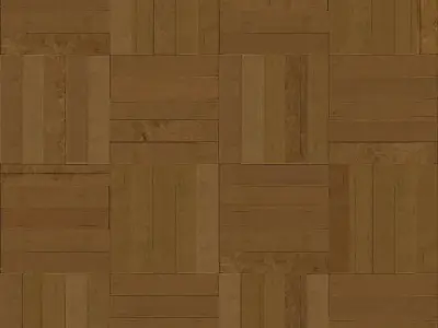 Material parquet 3D model