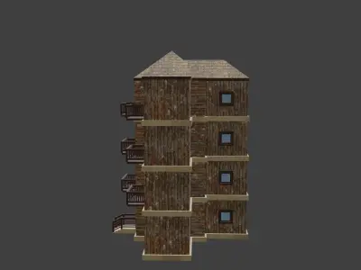 House Model 78 Low-poly 3D model