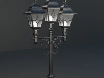 Street Lamp 3D model