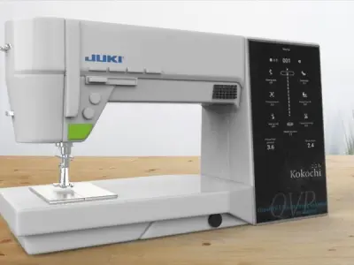 Juki Kokochi DX-4000QVP sewing machine 3D model