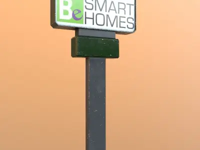 City Props Low Poly Pack 4K  Low-poly 3D model