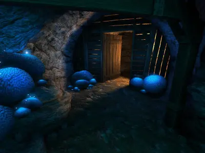 Cave Creator Low-poly 3D model