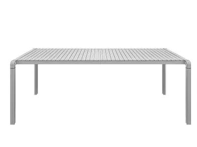 GARDEN TABLE VONDEL 3D model