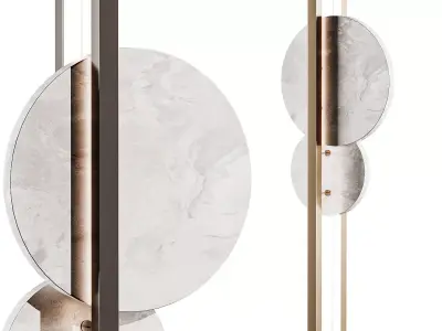 Patrizia Volpato Luna Nuova Floor Lamp 3D model
