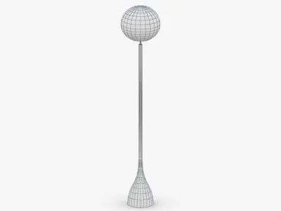 1448 - Floor Lamp Low-poly 3D model