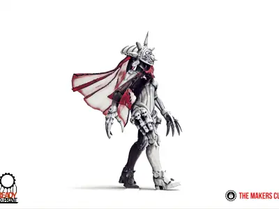 Dark Techno - Arcanus Assassin 3D print model