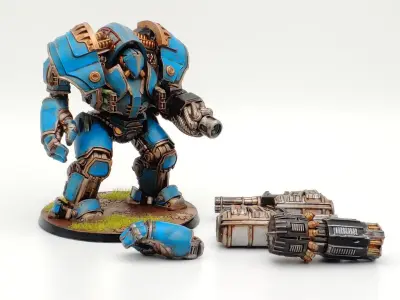 Tempest Legion and Black Knights - Hercules Juggernaut 3D print model