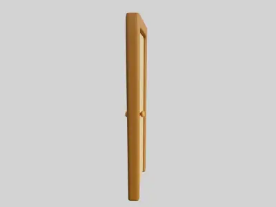Cartoon Door 1b 3D model