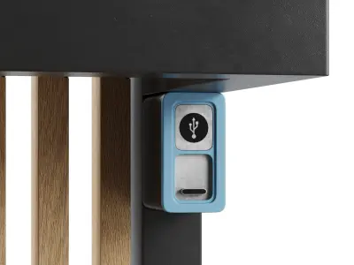 Outdoor gazebo Cuby Study by Mmcite 3D model