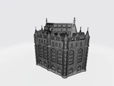 Great castle 3D print model