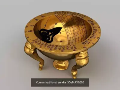 Jang Young-Sil Korean Timekeeping Masterpieces Collection 3D Model Pack