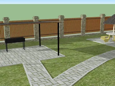  plot of land 3D model