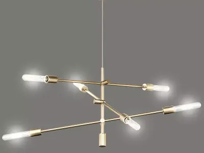 Mobile Chandelier 3D model purchase