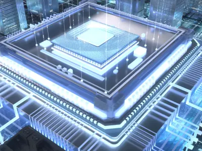 Future Technology City 3D model