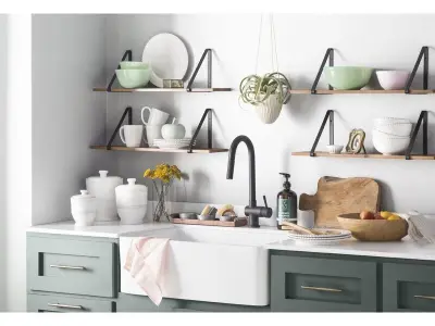 Gramercy Pull Down Single Handle Kitchen Faucet Low-poly 3D model