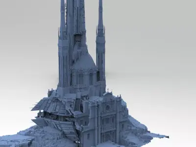 Hutt Gangster Palace 3 3D model