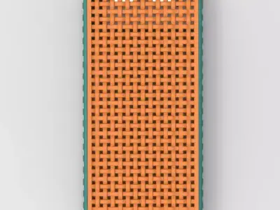 Power Bank 10K mah Enclosure Loop Straight Style 3D print model