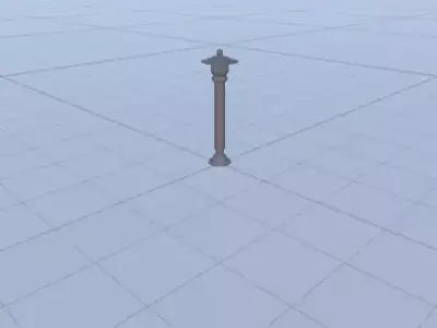 Streetlamp - Park Free 3D model