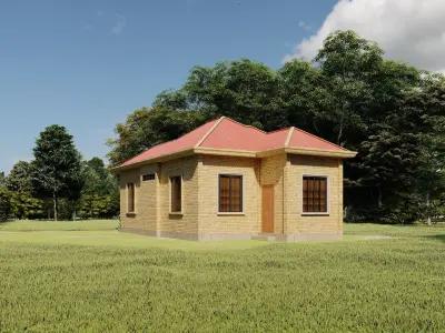 old house-Old Abandoned House 3D model