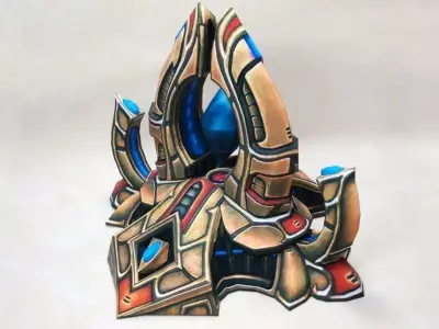 Starcraft Gateway 3D print model