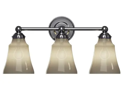 Pottery barn Sussex Triple Sconce 3D model
