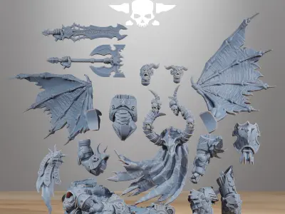 Corrupted Archon 3D print model