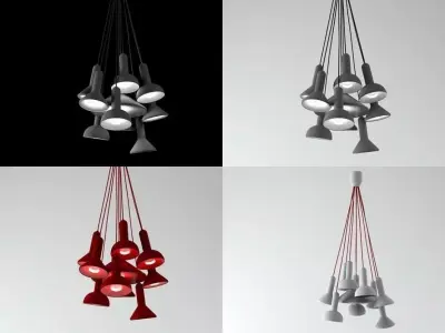 Torch bunch 10 3D model