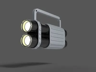 Stormtroopers Multi-frequency spotlight glow rod from Star Wars 3D print model