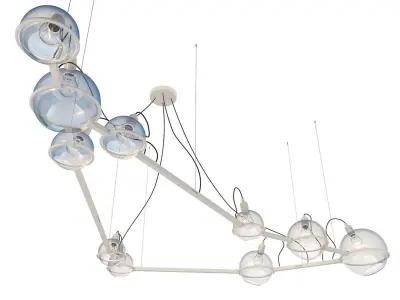 Chandelier Capricorne SKU 20726 Free 3D model