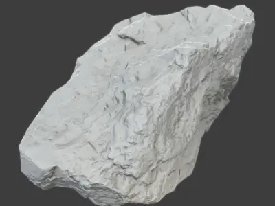 Meg Stone Low-poly 3D model