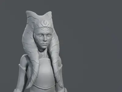 Ashley Eckstein -  Ahsoka Tano - Star Wars 3D print model