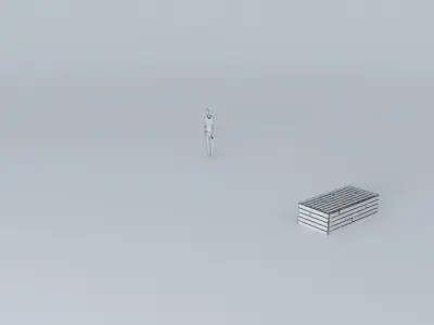 Wood Terrace Free 3D model