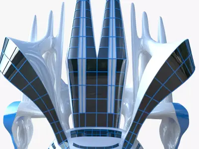 Future building II 3D model