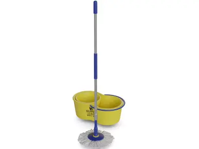Brooms mops and window squeegees Wet Mop 3D model