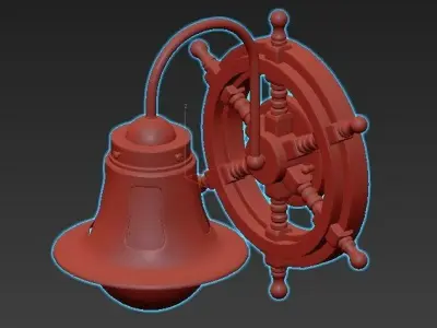 bra arte lamp a7006ap 1ab 3D model