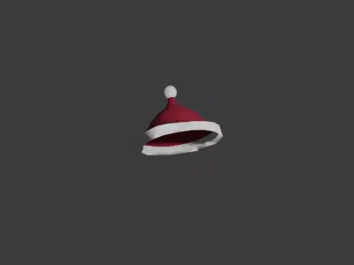 3D Model Classic Santa Hat 3D model