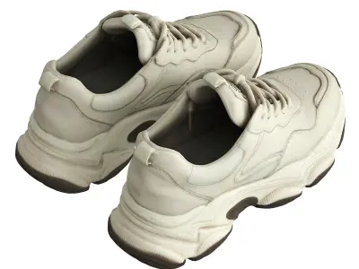 Womens sports sneakers 3D model