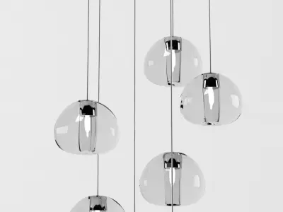 Terzani Mezu Hanging Lamp 3D model