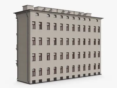  Historic European Apartment Building 