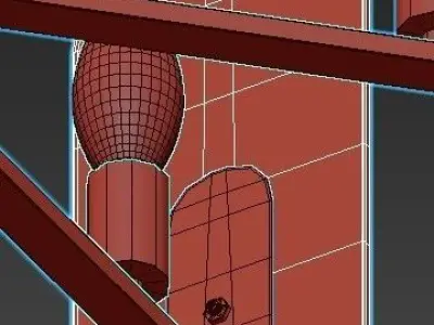 Geondo gendo chandelier 3D model