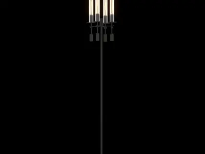RH Fontanelle Floor Lamp 3D model