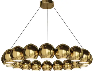 Timebeus modern pendant Low-poly 3D model