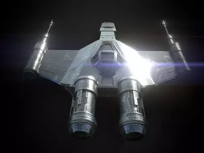 Space Ship  3D model buy