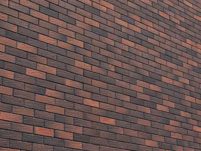 Facing brick 3D model