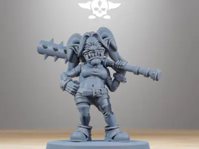 Orkaz Mobsta 3D print model