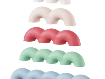 3D-printed furniture handles by Etsy 3D model