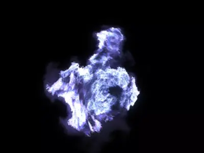 magic explotion Free 3D model