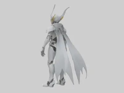 Robot version of an elf model 3D model