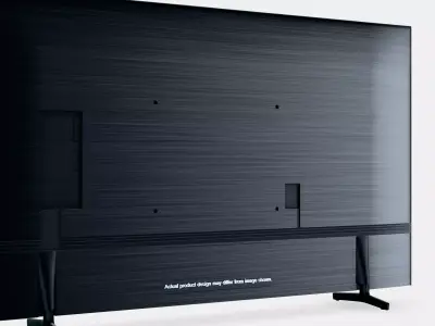 138 m QE1D QLED 4K Smart TV 3D model