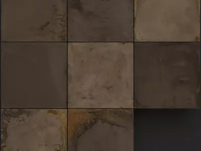 ABK Play Oxide Bronze Set 3 3D model